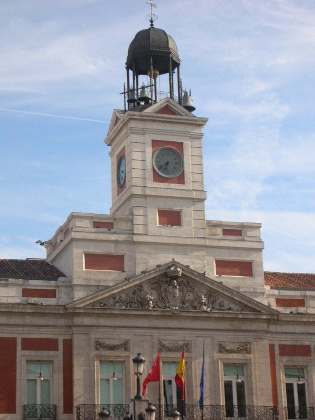 Reloj puerta del sol 