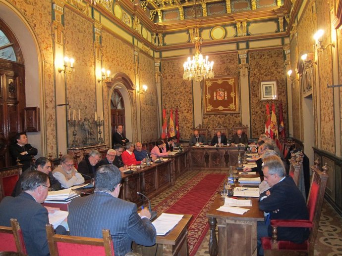 Pleno en la Diputación de Salamanca