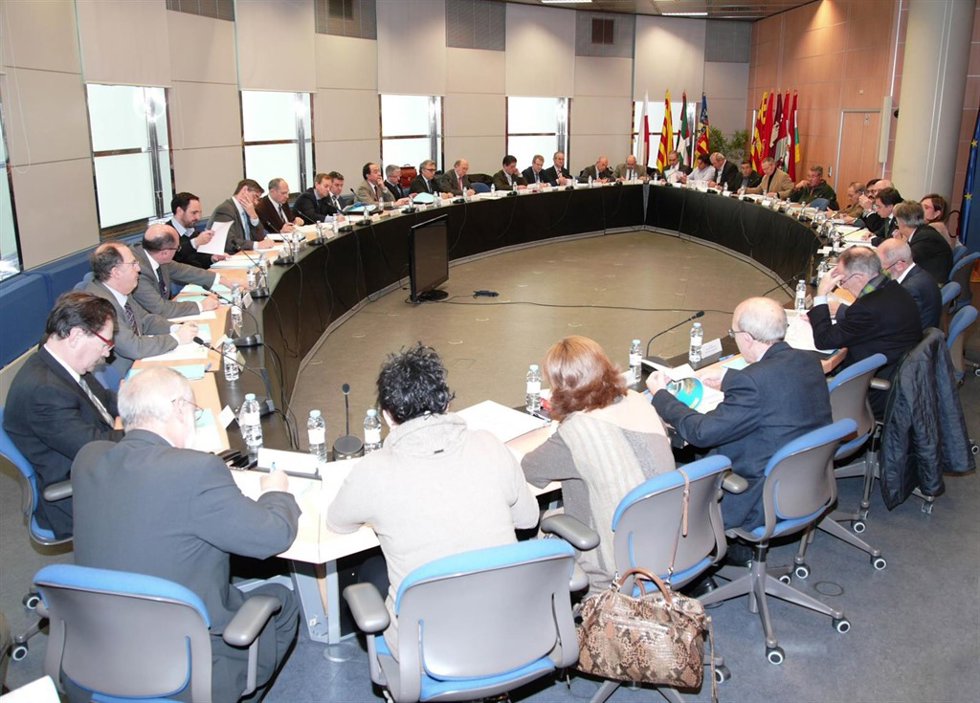 Junta de Gobierno de la CHE, celebrada este martes en Zaragoza