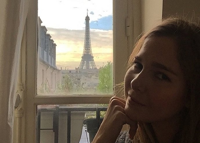 Natalia Sánchez y Marc Clotet viaje de fin de año a París