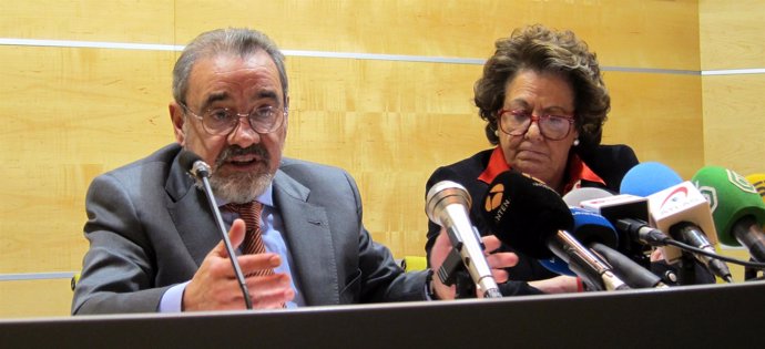 González y Barberá, presidentes de Comité y Patronato de Feria Valencia.