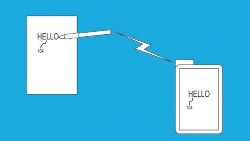 Patente de bolígrafo inteligente de Apple
