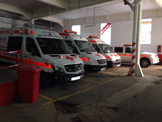 Ambulancias de Cruz Roja
