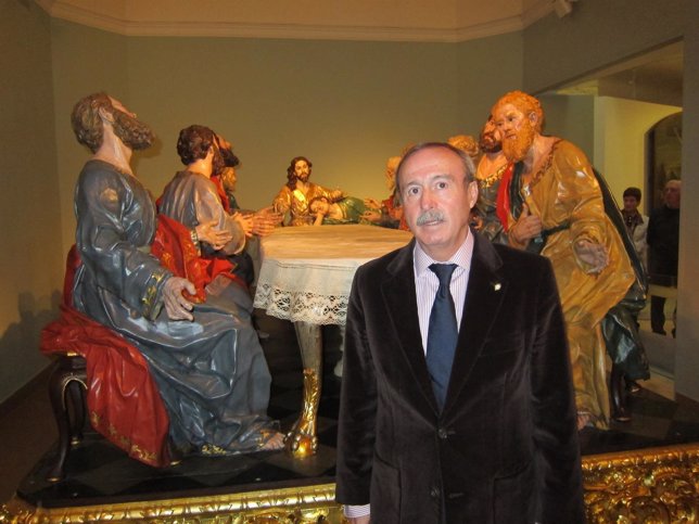 El presidente de la Comisión Ejecutiva del Museo Salzillo, Antonio Gómez Fayrén