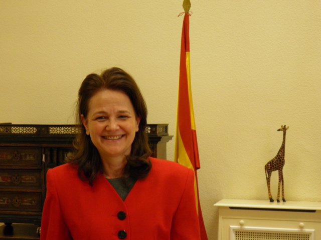 La secretaria de Estado de Educación, Montserrat Gomendio, en su despacho