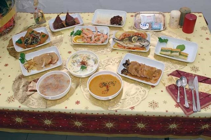 Menús de Navidad en el Hospital Reina Sofía