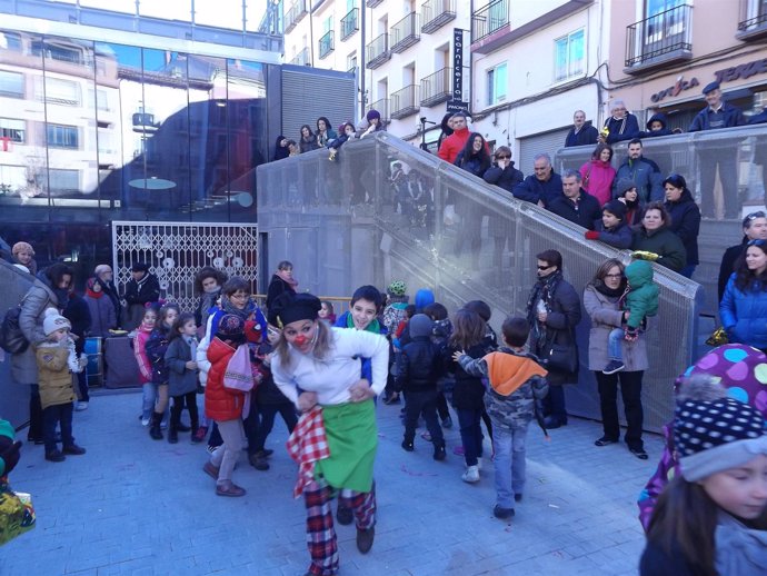 Celebración de la Nochevieja infantil en Teruel.