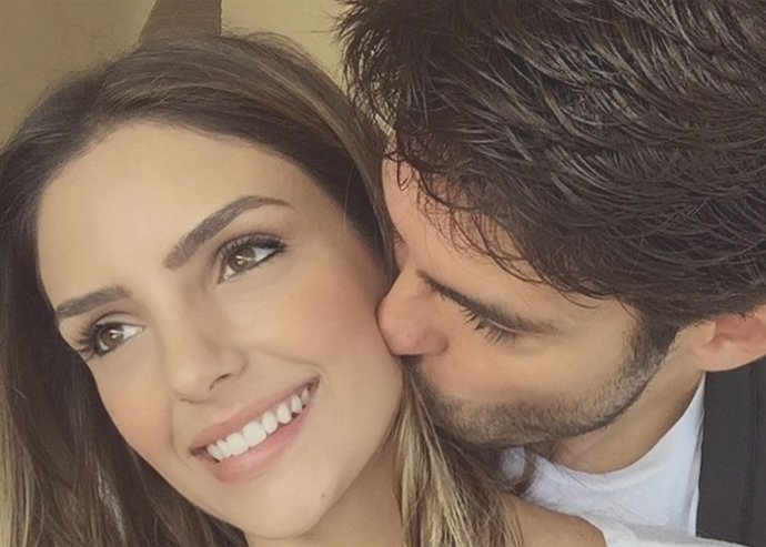 La inmensa felicidad de Kaká y Caroline Celico 