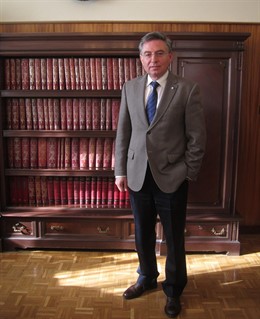 El presidente de la Audiencia, Francisco Sánchez Zamorano