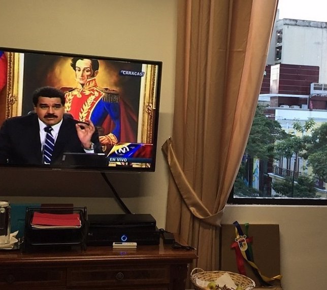 Nicolás Maduro felicitó el Año Nuevo en Twitter