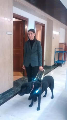 Clara Garrido, primera letrada invidente que trabajará en el Congreso 