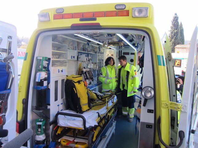Ambulancia, sanidad, UVI, accidente