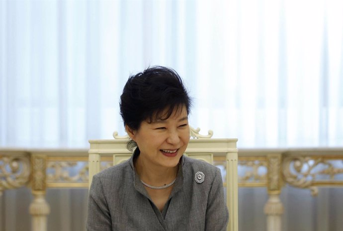 Presidenta de Corea del Sur Park Geun-hye 