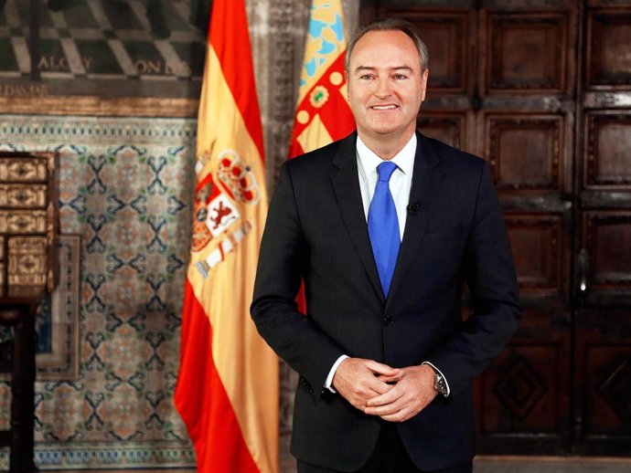 Valencia 29122014. Mensaje Fin de Año President Alberto Fabra