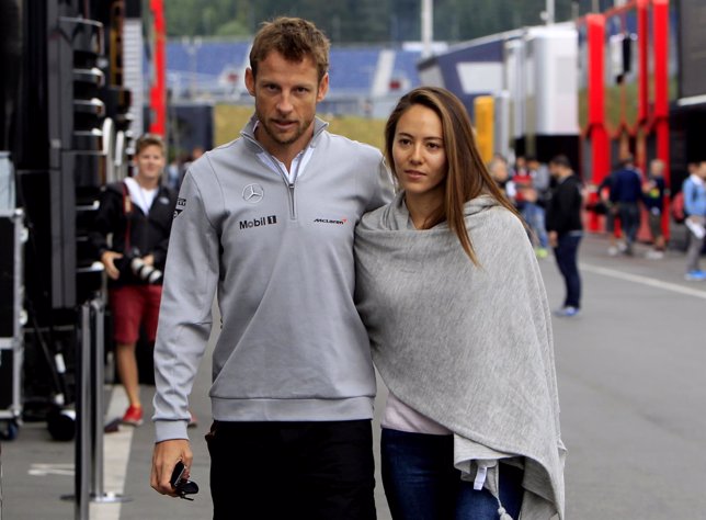  Jenson Button Y Jessica Michibata Se Han Casado