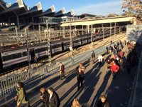 Vuelven a circular los trenes de Renfe y Metro en Atocha