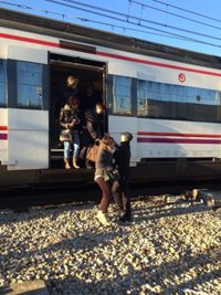 El Samur atén finalment quatre persones a Atocha, totes elles amb crisis d'ansietat