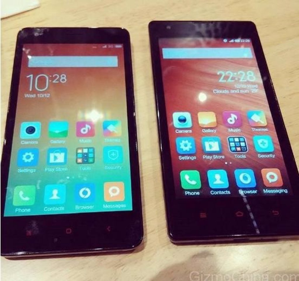 Xiaomi Redmi 1S Dual LTE se filtra en fotografías