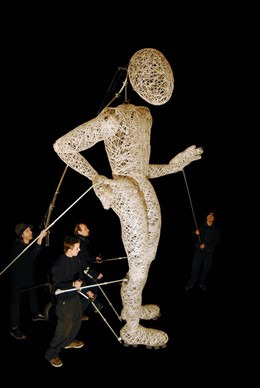 Figura que acompañará la Cabalgata