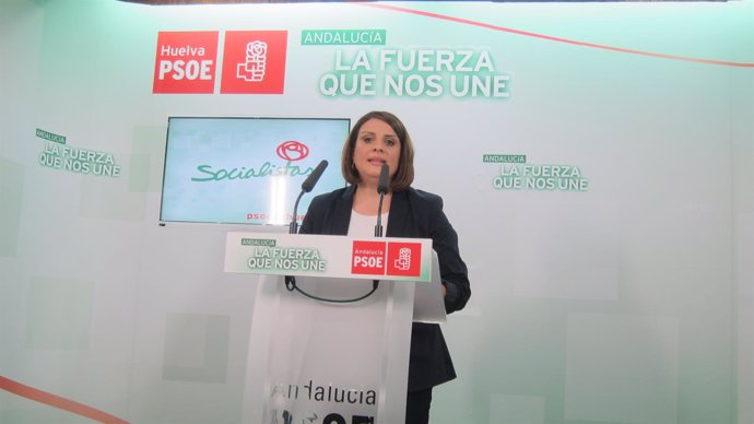 La secretaria general del PSOE de Almonte (Huelva), Rocío Espinosa.