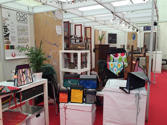 Puesto en la Feria de Artesanía de Gran Canaria