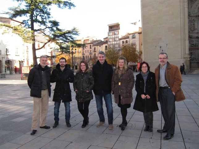 Germán Cantabrana, en el centro