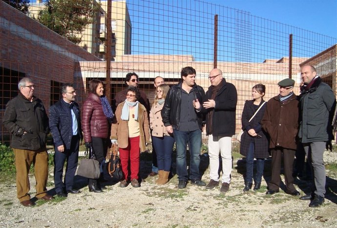 Visita de Manuel Fernández a La Unión