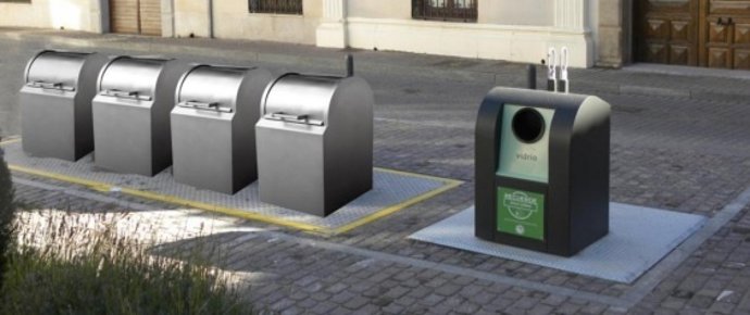 Contenedores soterrados en Valencia