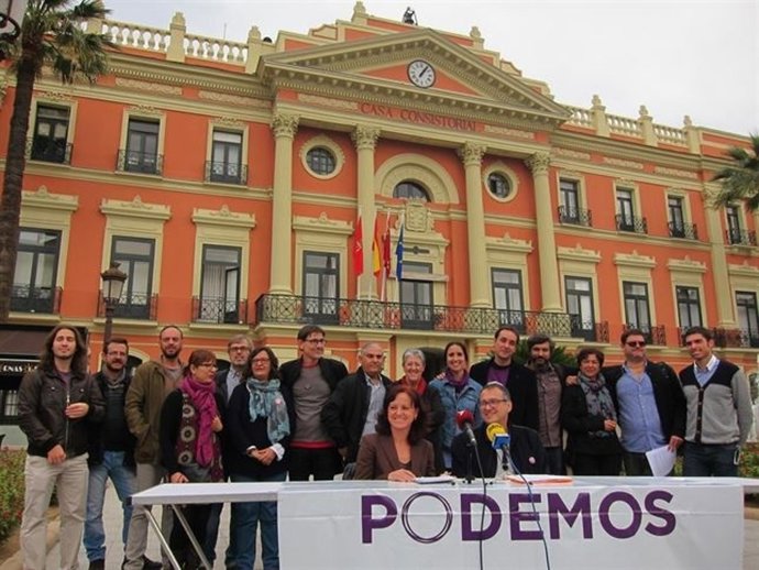 Toni Carrasco encabeza la primera candidatura de Podemos en Murcia