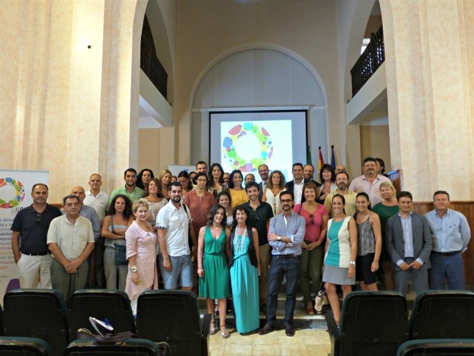 Participantes en La Noria de la Diputación de Málaga