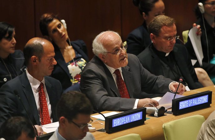 Embajador palestino en Naciones Unidas, Riyad Mansour