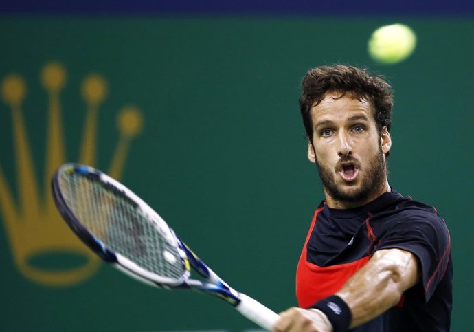 Feliciano López en el Masters de Shanghai