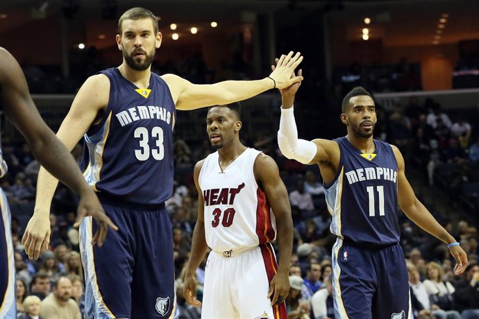 Marc Gasol, jugador de los Grizzlies