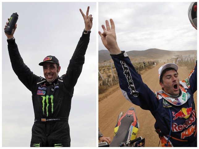 Nani Roma y Marc Coma, campeones del Dakar 2014