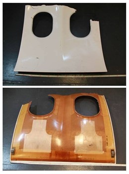 Restos del avión siniestrado de AirAsia