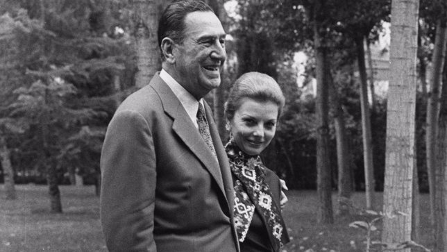Juan Domingo y Eva Perón