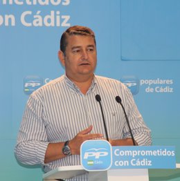 Antonio Sanz, presidente provincial del PP de Cádiz