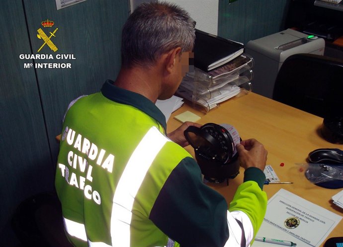 Tacógrafo irregular