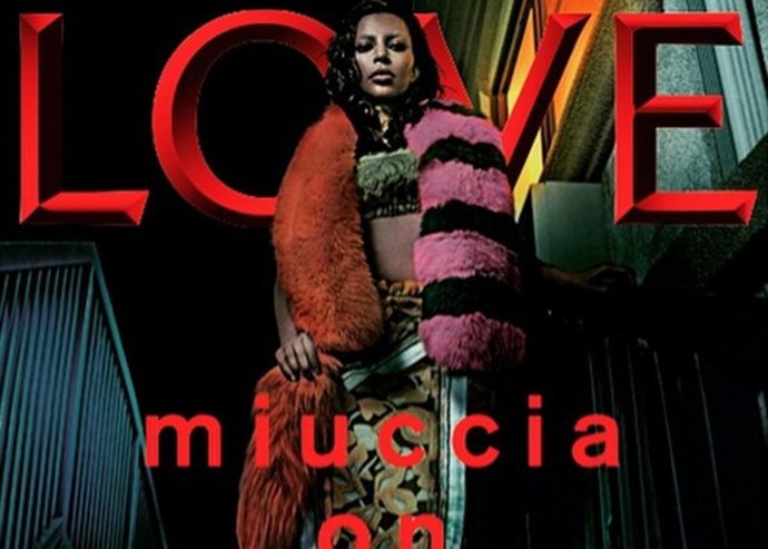¡Irreconocible! ¿Es Kim Kardashian La De La Portada De LOVE Magazine?