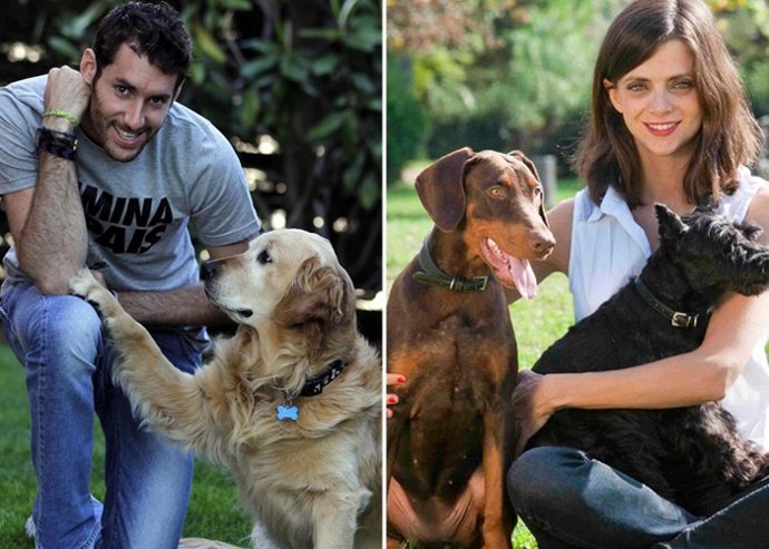 Rudy Fernández, Jordi Cruz o Macarena Gómez posan con sus mascotas