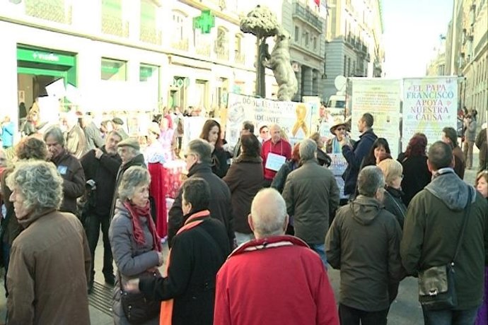 Concentración de 'bebes robados'