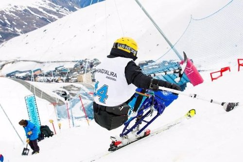 Esquí alpino adaptado