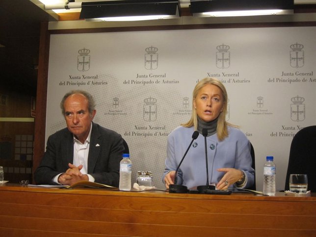 Los diputados de Foro, Cristina Coto y Manuel Peña