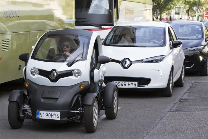 Coches eléctricos de Renault.