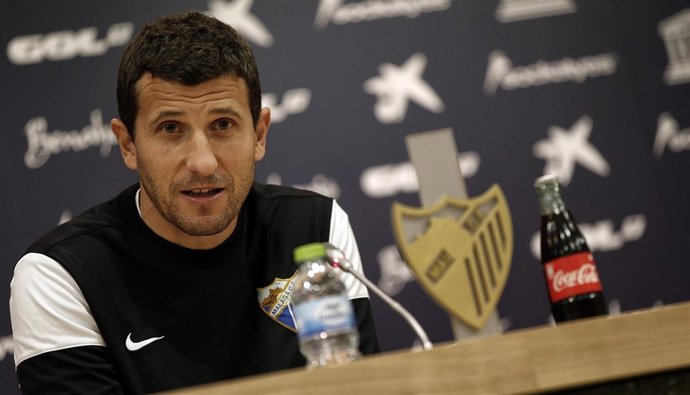 Javi Gracia, entrenador del Málaga