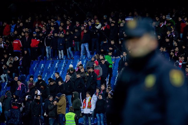 El Vicente Calderón sin el Frente Atlético