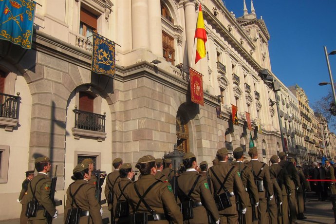 Celebración de la Pascua Militar en Barcelona