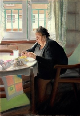 La Sala CAI Huesca presenta la pintura figurativa del aragonés Óscar Jiménez.