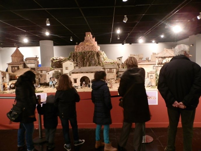 Más de 18.000 personas han visitado el belén de la Sala CAI Luzán