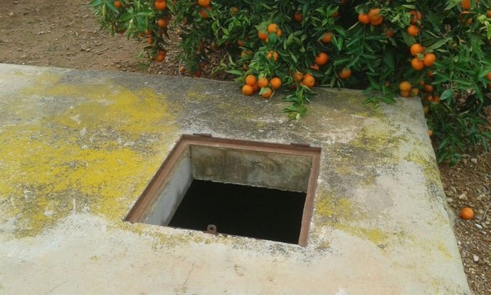 Robo de tapas de hierro de riegos 